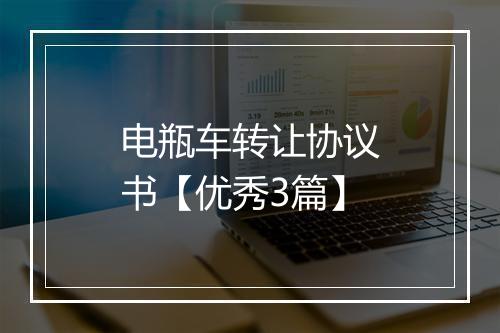 电瓶车转让协议书【优秀3篇】