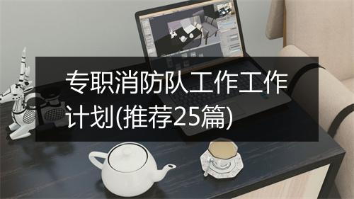 专职消防队工作工作计划(推荐25篇)