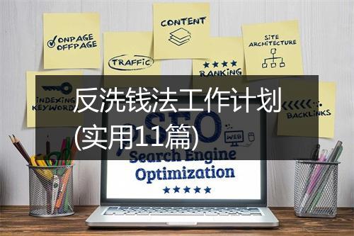 反洗钱法工作计划(实用11篇)
