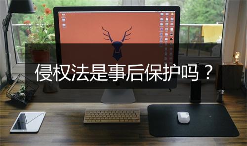 侵权法是事后保护吗？