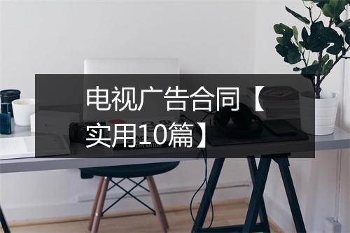 电视广告合同【实用10篇】