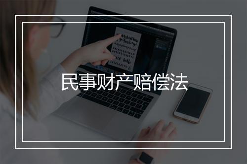 民事财产赔偿法