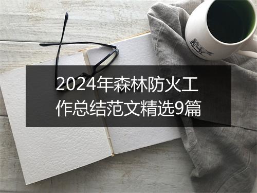 2024年森林防火工作总结范文精选9篇