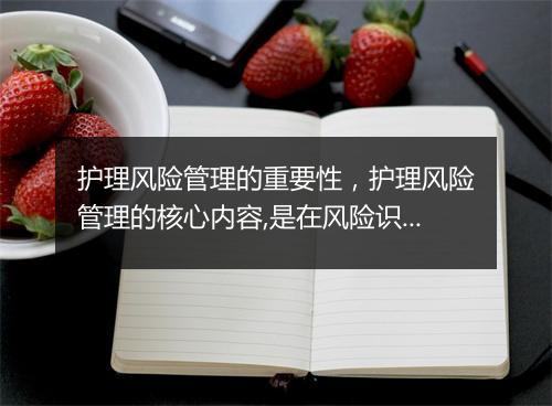护理风险管理的重要性，护理风险管理的核心内容,是在风险识别