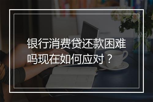 银行消费贷还款困难吗现在如何应对？