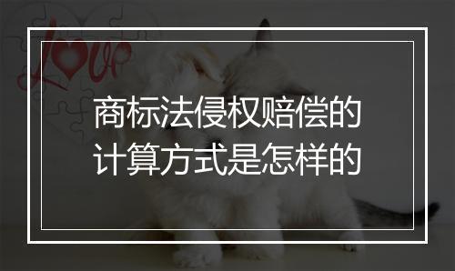 商标法侵权赔偿的计算方式是怎样的