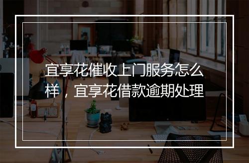 宜享花催收上门服务怎么样，宜享花借款逾期处理