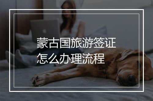 蒙古国旅游签证怎么办理流程