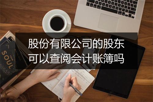 股份有限公司的股东可以查阅会计账簿吗