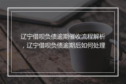 辽宁借呗负债逾期催收流程解析，辽宁借呗负债逾期后如何处理