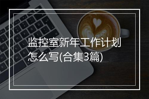 监控室新年工作计划怎么写(合集3篇)