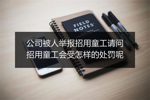 公司被人举报招用童工请问招用童工会受怎样的处罚呢