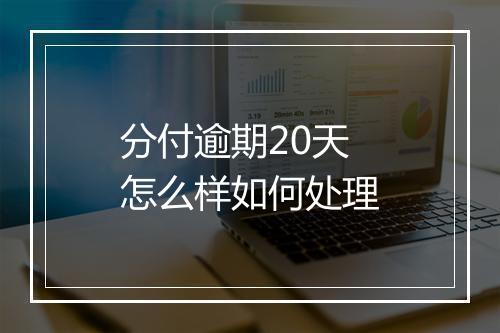 分付逾期20天怎么样如何处理