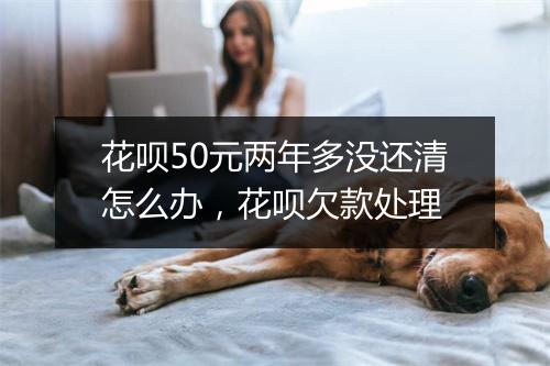 花呗50元两年多没还清怎么办，花呗欠款处理