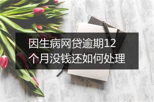 因生病网贷逾期12个月没钱还如何处理