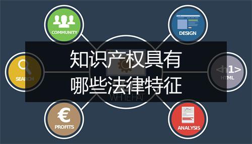 知识产权具有哪些法律特征