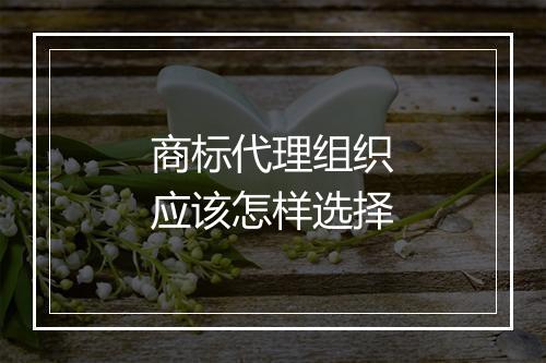 商标代理组织应该怎样选择