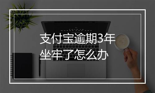 支付宝逾期3年坐牢了怎么办