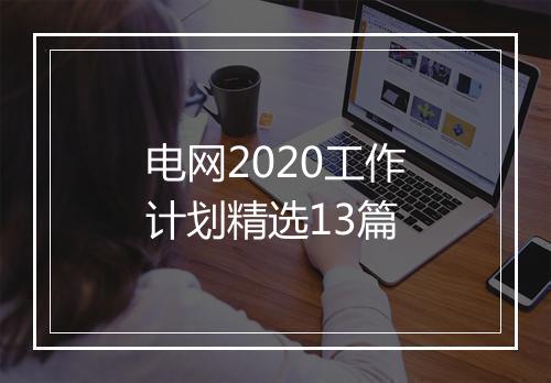 电网2020工作计划精选13篇