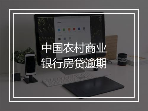 中国农村商业银行房贷逾期