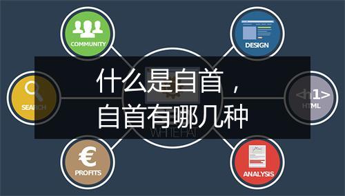 什么是自首，自首有哪几种