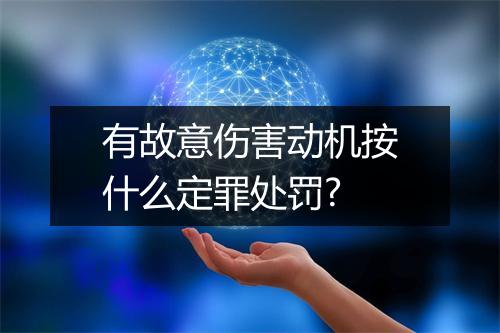 有故意伤害动机按什么定罪处罚?