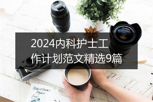 2024内科护士工作计划范文精选9篇