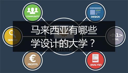马来西亚有哪些学设计的大学？