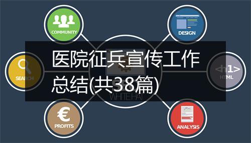 医院征兵宣传工作总结(共38篇)