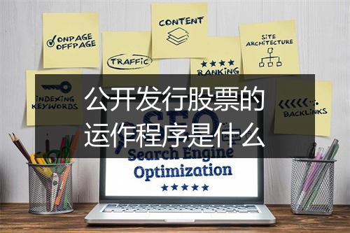 公开发行股票的运作程序是什么