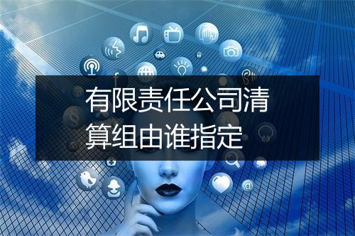 有限责任公司清算组由谁指定