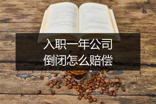 入职一年公司倒闭怎么赔偿