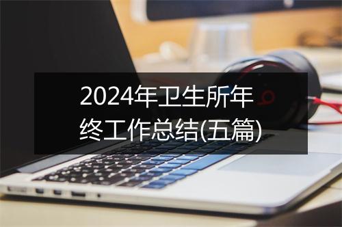 2024年卫生所年终工作总结(五篇)