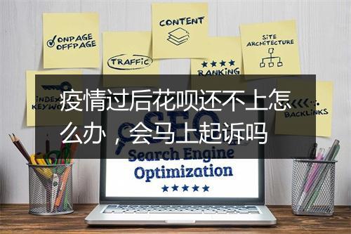 疫情过后花呗还不上怎么办，会马上起诉吗