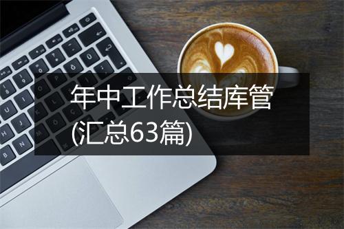 年中工作总结库管(汇总63篇)