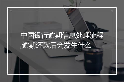 中国银行逾期信息处理流程,逾期还款后会发生什么