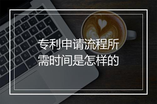 专利申请流程所需时间是怎样的