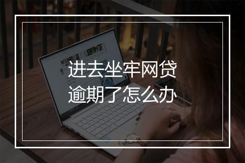 进去坐牢网贷逾期了怎么办