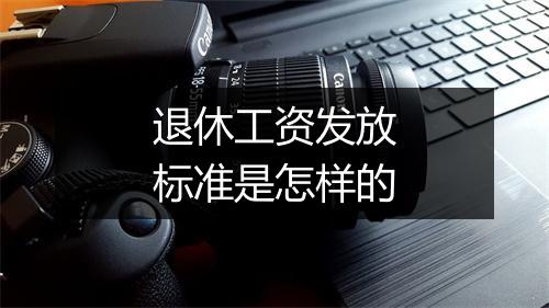 退休工资发放标准是怎样的