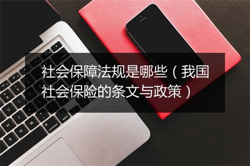 社会保障法规是哪些（我国社会保险的条文与政策）