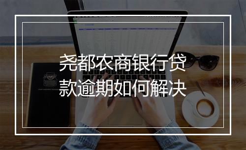 尧都农商银行贷款逾期如何解决