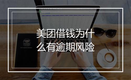 美团借钱为什么有逾期风险