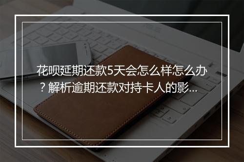花呗延期还款5天会怎么样怎么办？解析逾期还款对持卡人的影响