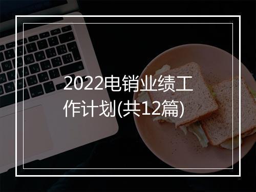 2022电销业绩工作计划(共12篇)