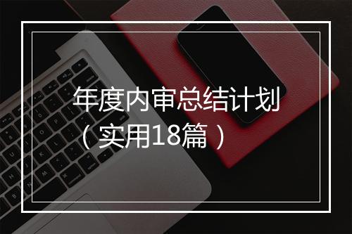 年度内审总结计划（实用18篇）