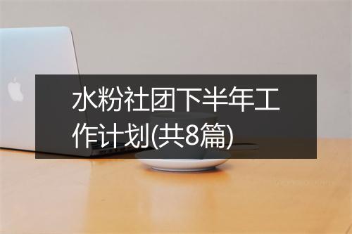 水粉社团下半年工作计划(共8篇)