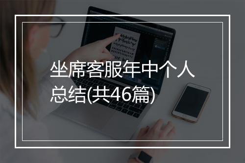 坐席客服年中个人总结(共46篇)