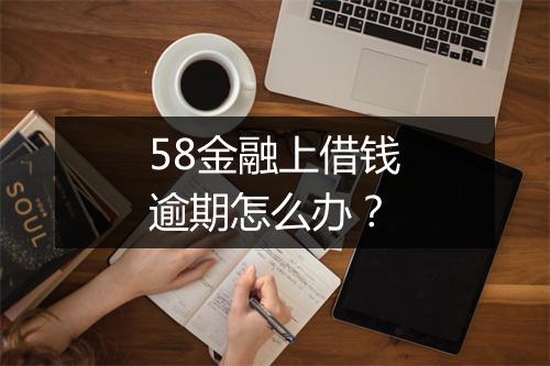 58金融上借钱逾期怎么办？