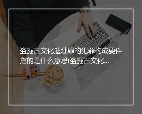 盗掘古文化遗址罪的犯罪构成要件指的是什么意思(盗掘古文化遗址罪的典型意义)