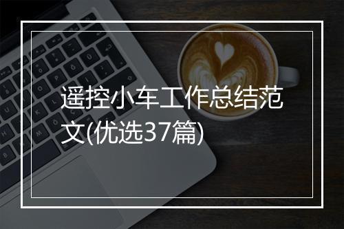 遥控小车工作总结范文(优选37篇)